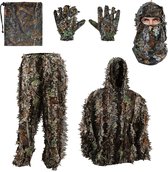 Ghillie suit - Camouflage kleding - Camouflage - Set - M - Must have om onopvallend te blijven!