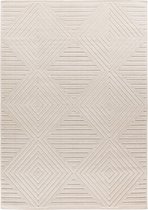 Lalee Viva | Modern Vloerkleed Laagpolig | Ivory | Tapijt | Karpet | Nieuwe Collectie 2024 | Hoogwaardige Kwaliteit | 80x150 cm