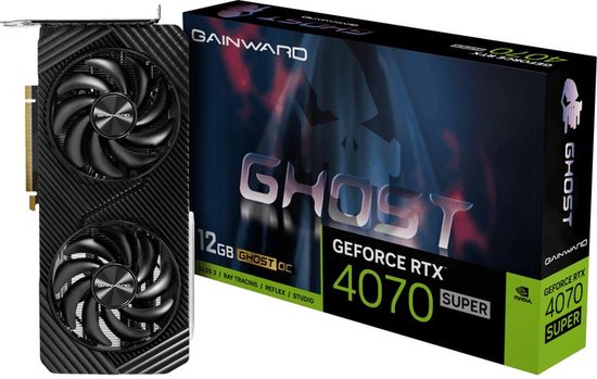 Gainward GeForce® RTX 4070 Super, 12GB, Ghost OC