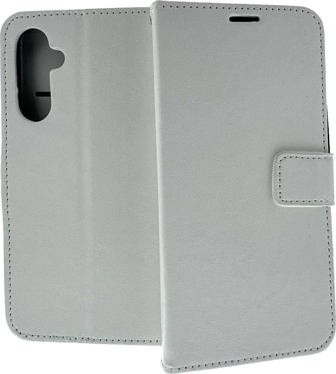 Portemonnee Book Case Hoesje Geschikt voor: OnePlus CE - Wit