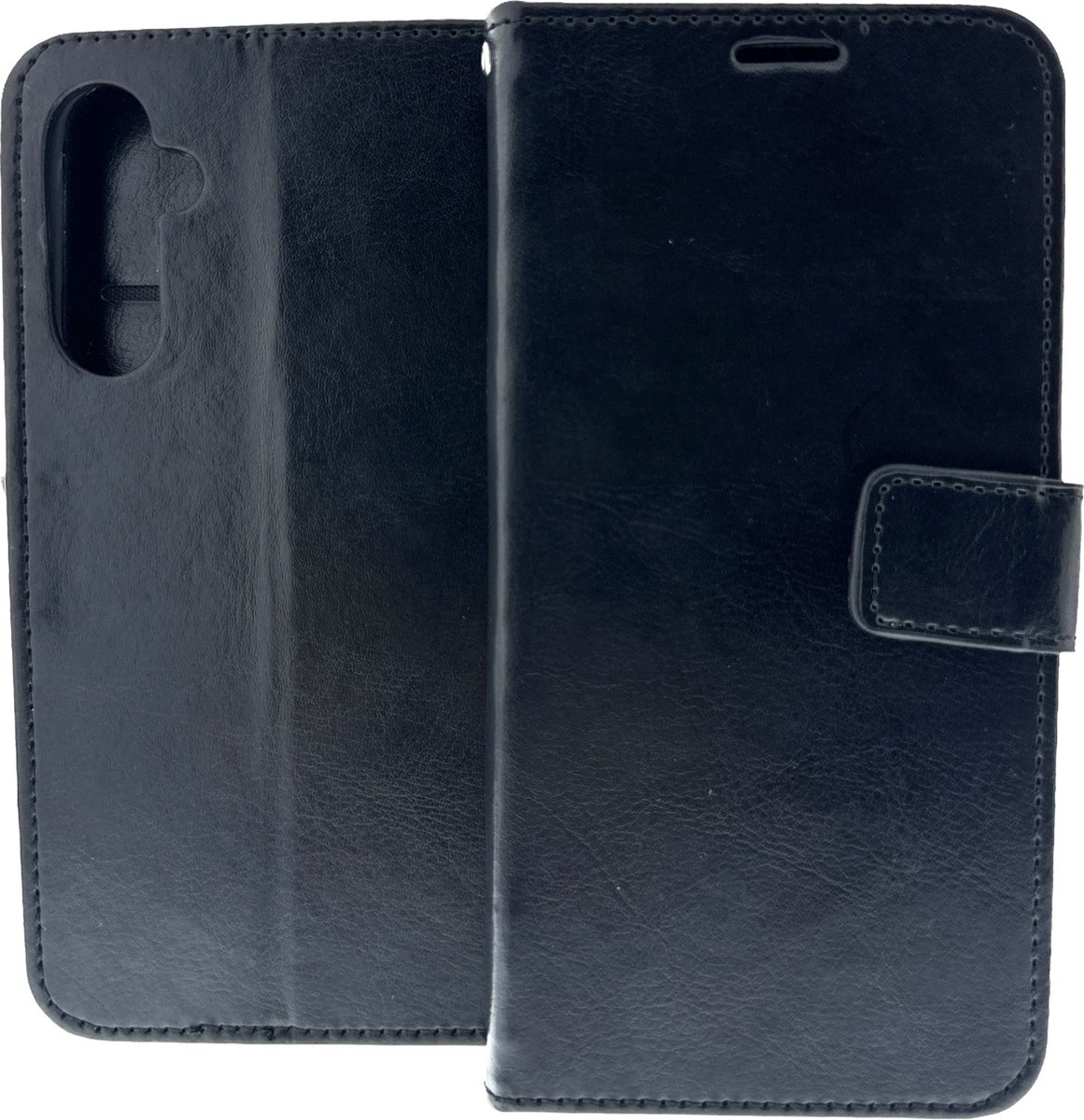 Portemonnee Book Case Hoesje Geschikt voor: OnePlus CE - Zwart