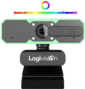 Logivision GX7 Gaming Cam - Streaming - Gaming - Ingebouwde Microfoon - Verschillende kleuren - inclusief privacy