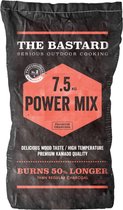 The Bastard Powermix 7,5 Kg houtskool, Marabu, Mesquite, Quebracho, Black Thorn
