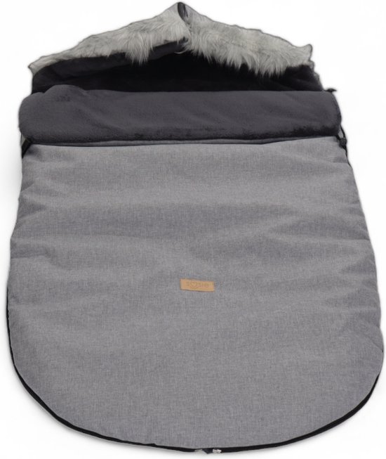 Soosie - ESKIMO - Voetenzak voor Kinderwagen of Wandelwagen met Handwarmer - Universele van Soosie — afbeelding 3