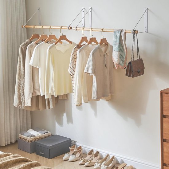 Wall Mounted Clothes Rail