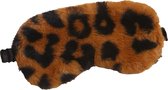 Fabs World Slaapmasker leopard bruin