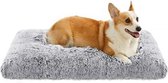 Hondenkussen bank - Hondenkleed bank - Bankbescherming hond - Hondenkussen voor op de bank - 95 x 60 cm/Lichtgrijs - L