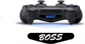 Lightbar sticker voor PlayStation 4 – PS4 controller light bar skin - BOSS - BAAS – lightbar sticker - 1 stuks