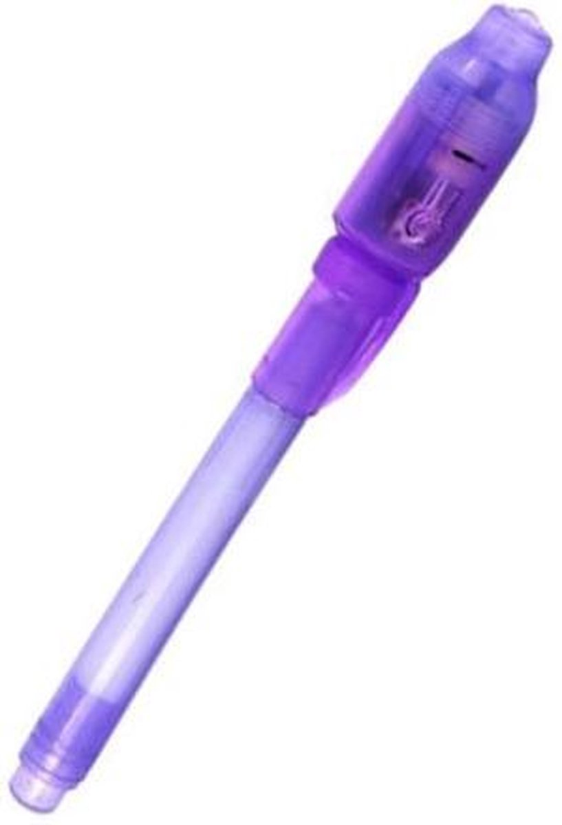 Handige UV pen met ontzichtbare inkt - Merkloos