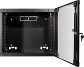 6U wandkast ongemonteerd 540x450x330mm (BxDxH) - Server kast