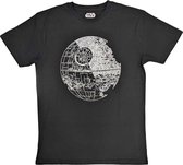 Disney Star Wars - Death Star Heren T-shirt - L - Zwart