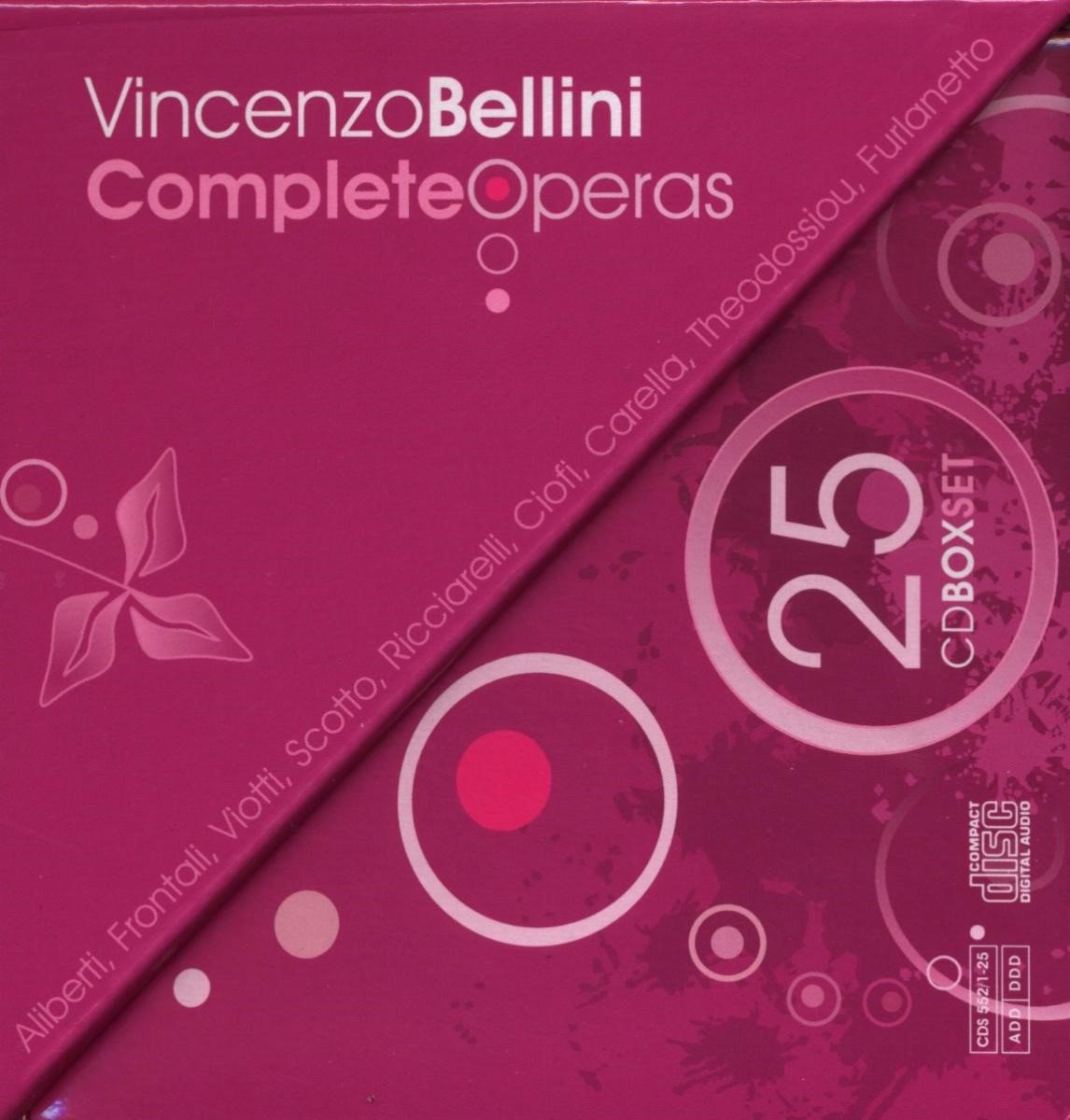 Various Artists - Vincence Bellini: Complete Operas (25 CD)