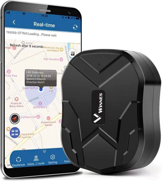 Traceur GPS Protectly sans abonnement – ​​Traceur GPS avec SIM – Traceur GPS  aimanté