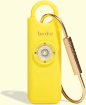 She Birdie - Lemon - Persoonlijke veiligheidsalarm - Veiligheid voor vrouwen - Zelfverdedigingstool - Geluidsalarmsysteem - 130 dB alarm - Draagbaar veiligheidsalarm - Zelfverdediging sleutelhanger