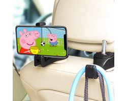 Telelefoonhouder - 2 Stuks - autostoel - smartphones - filmpjes kijken - achterbank - autostoel - haak - telefoon - bevestiger