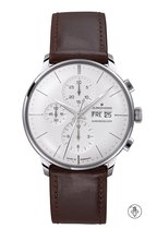 Junghans Meister Chronoscope 27/4120.02 - heren horloge - luxe horloge - chronograaf - vintage - saffier bolglas horloge - cadeautip