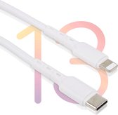 Flexibele 20W USB C Oplaadkabel - Geschikt voor iPhone met Lightning - Oplader Kabel - Snellader Kabels