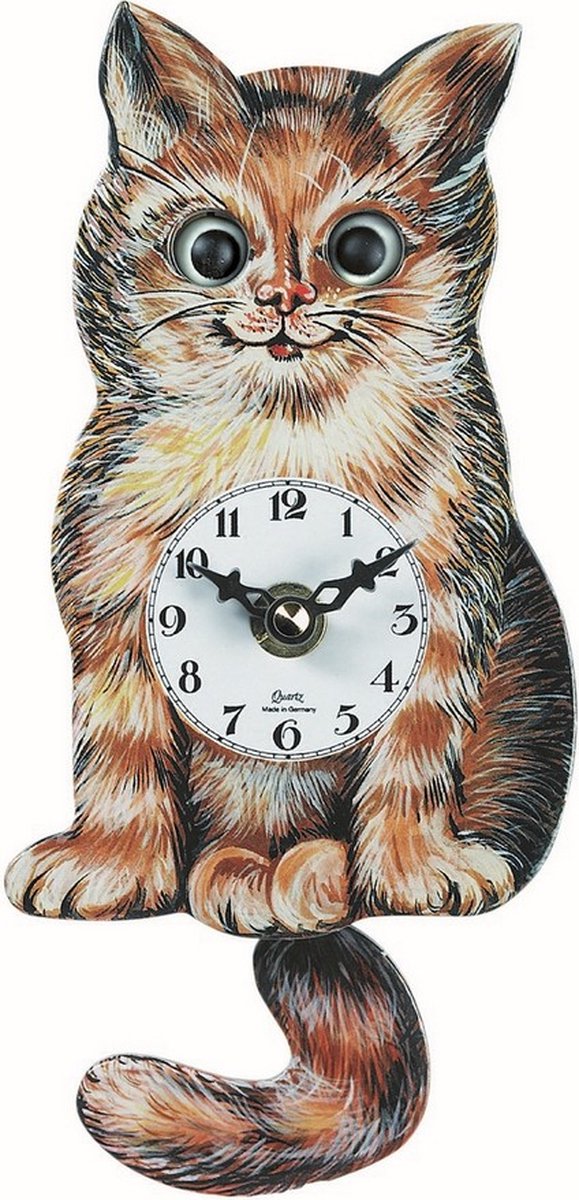 Engstler - 203 QP - Wandklok met slinger - Quartz