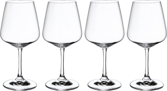 Villeroy & Boch Ovid Rode Wijnglas - 4 stuks - Kristal