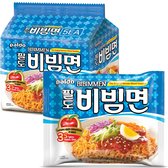 Paldo Bibim Men Spicy Korean Noodles 5x130 gram