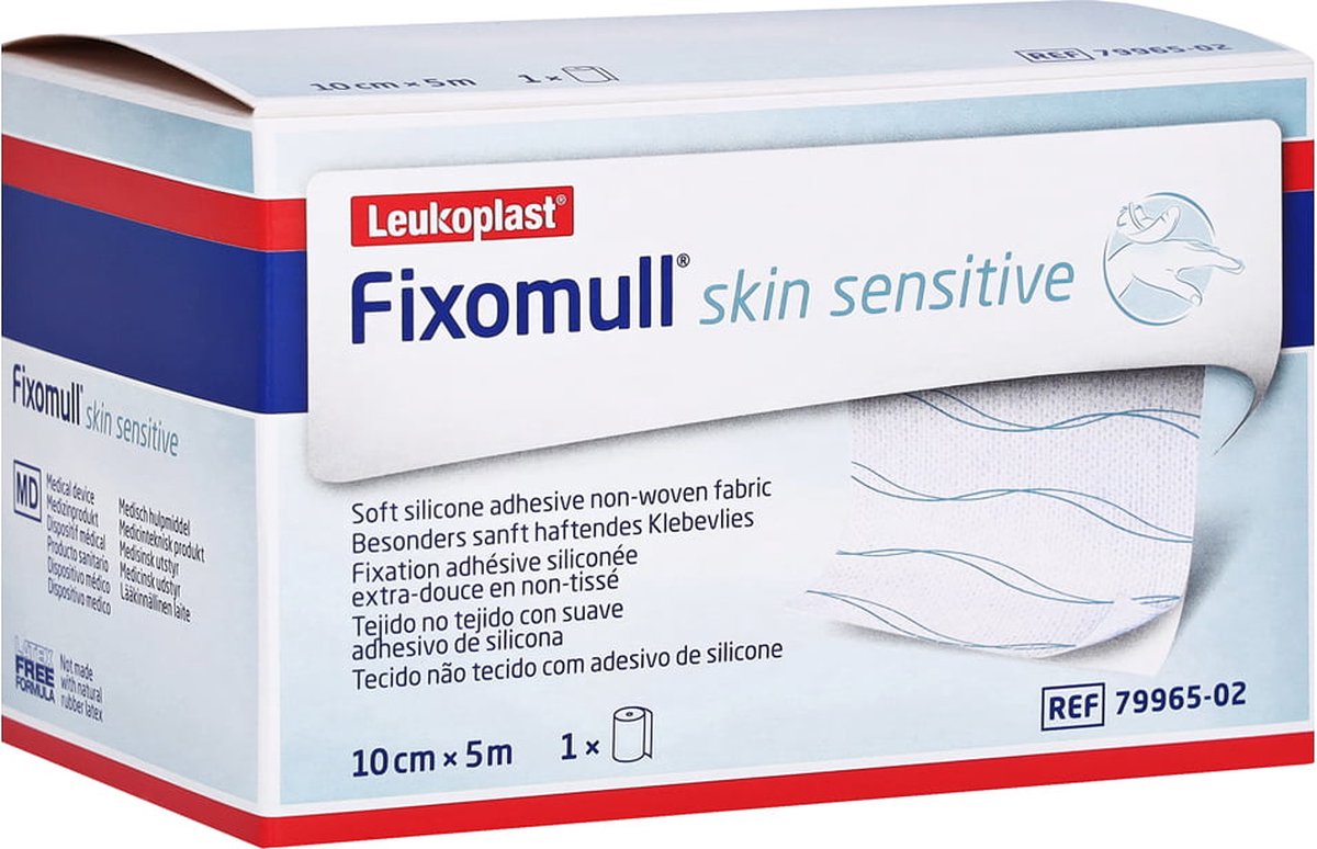 Goedkoopste Fixomull Skin Sensitive 10cm x 5m.