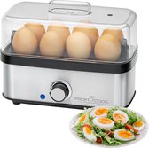 Bol.com ProfiCook EK 1275 - Eierkoker - 8 eieren - omelet en pocheerfunctie aanbieding