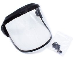 Gentex PureFlo ESM + Visor - Gelaatsmasker - Afneembaar - Lashelm - Bouwhelm