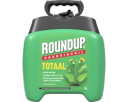 ROUNDUP® Totaal Onkruidvrij Kant en Klaar Spray incl. Drukspuit - 5L voor 50m² - Onkruidverdelger - Onkruidverwijderaars zonder glyfosaat