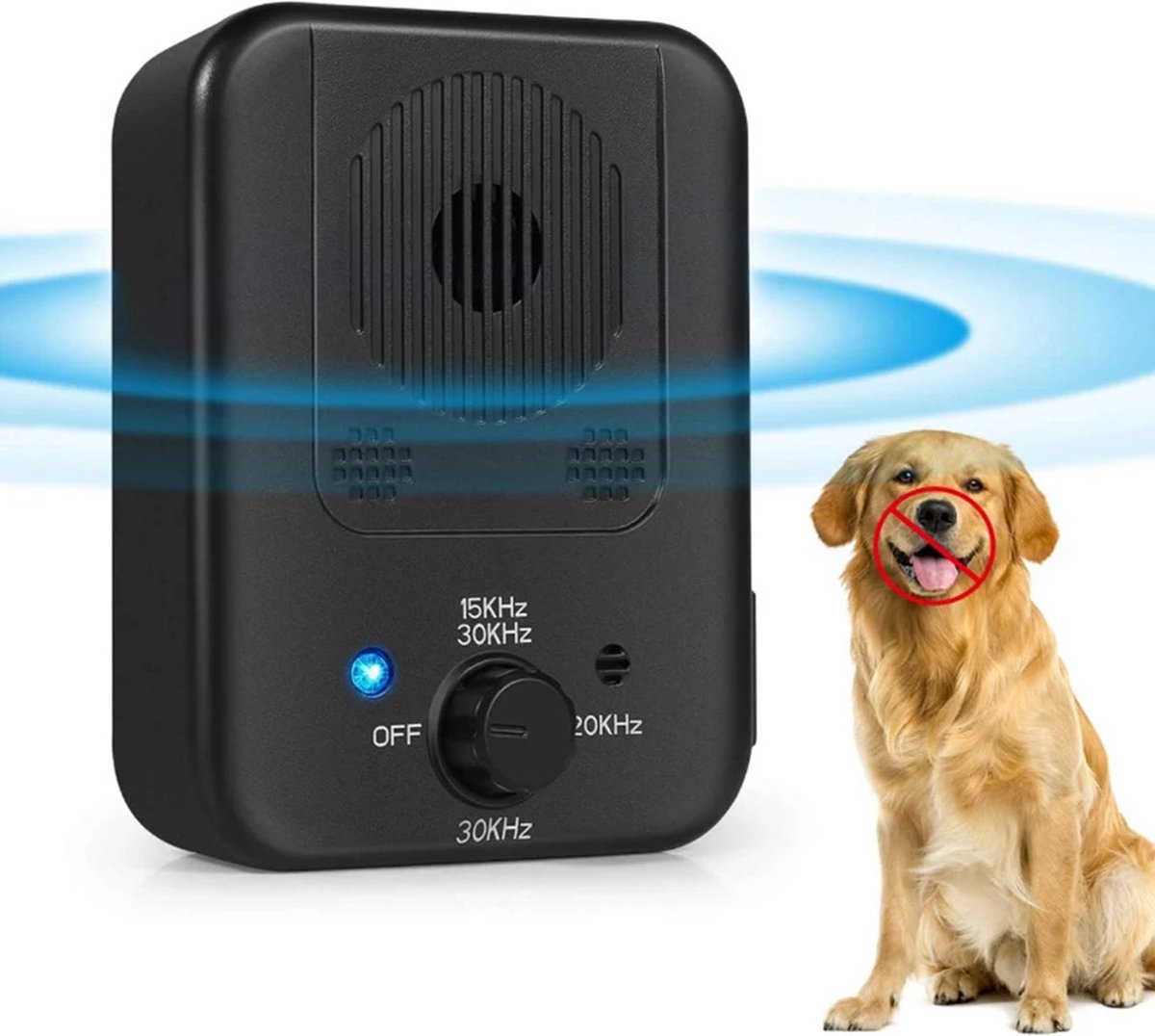 Anti-aboiement Chien à Ultrasons – 3 Modes, Portée 10m, Rechargeable | Pour Intérieur/extérieur, éducatif Et Humain - 5