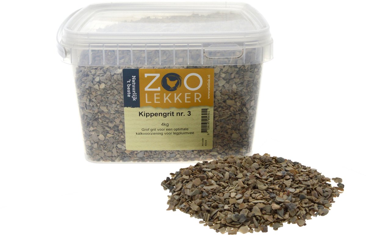 Zoolekker Kippengrit nr. 3 4kg