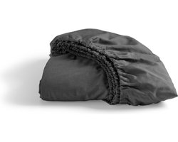 Cinderella - Weekend - Hoeslaken - Tot 25 cm matrashoogte - 100% Katoen - 180x200 cm - Antraciet