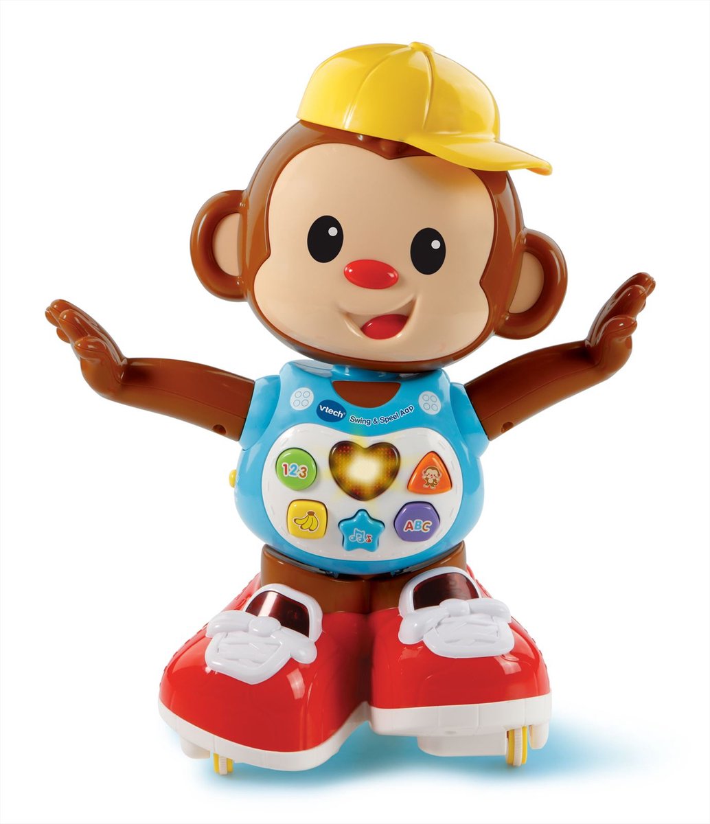 VTech Baby Swing & Speel Aap - Cadeau - Educatief & Interactief Baby Speelgoed - met Liedjes & Geluiden - 1 tot 3 Jaar — afbeelding 6