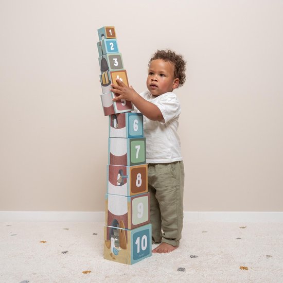 Little Dutch Stapeltoren Karton Sailors Bay - Stapeltoren van Little Dutch — afbeelding 5