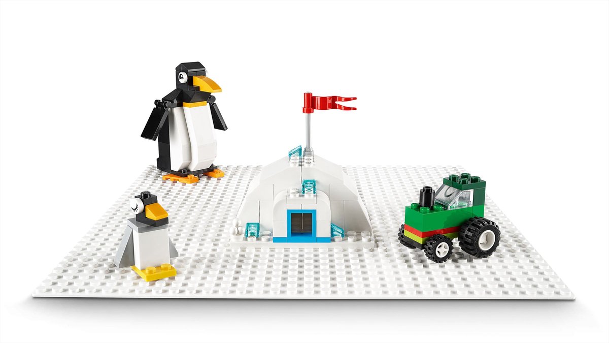 LEGO Classic Witte bouwplaat 32x32 Bouwbord 11026 — afbeelding 24
