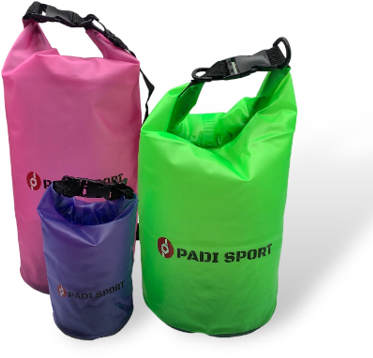 Padisport - drybag 10 liter - drybag 5 liter - waterdichte tas zwemmen - zeiltas - plunjezak - waterdicht telefoonzakje - Waterdichte Tas - Waterdichte Zak - drybag - 10 liter - oranje