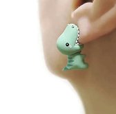 Hiden | Oorbellen - Vrouwen - Kinderen - Sieraden - Fashion - Earrings - Subtiele oorbellen | Bijtende Dino