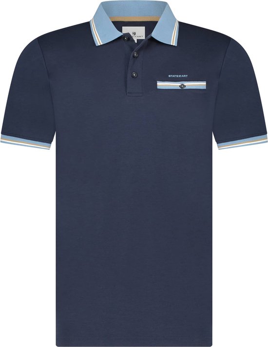 State of Art Polo Polo Interlock 49114403 5900 Taille Homme - XL