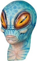 Partychimp Masker Alien Tetz Halloween Masker voor bij Halloween Kostuum Volwassenen - Latex