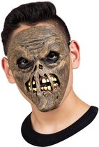 Partychimp Evil Vogelverschrikker Gezichts Masker Halloween Masker voor bij Halloween Kostuum Volwassenen - Latex - One-size
