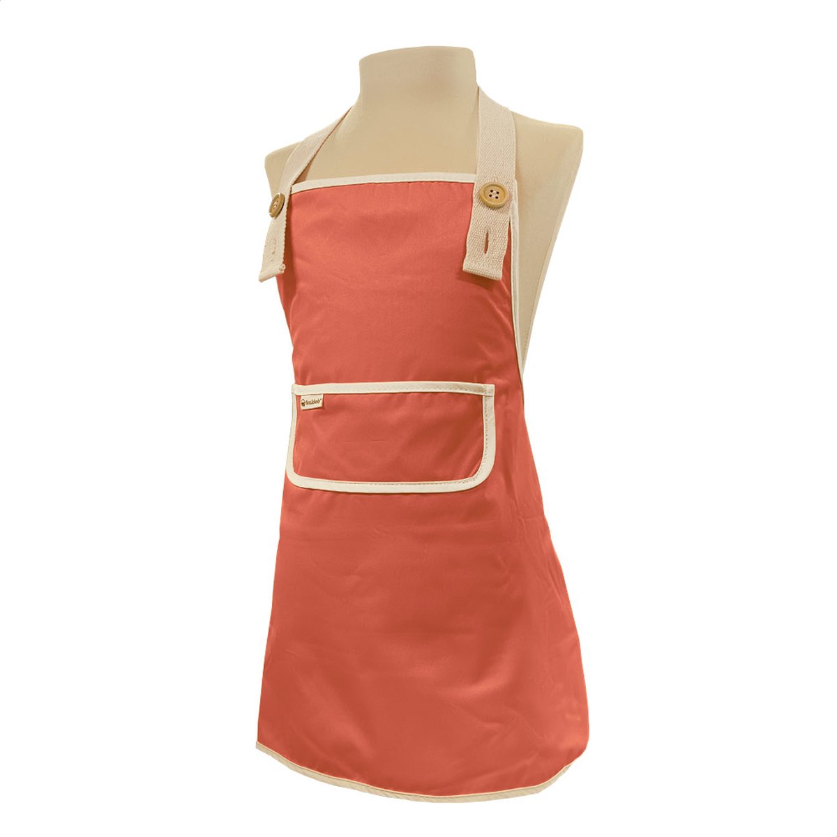 Smikkels - Kinderschort - Keukenschort kind - Kliederschort - vanaf 3 jaar - Roze - 100% Gerecycled polyester