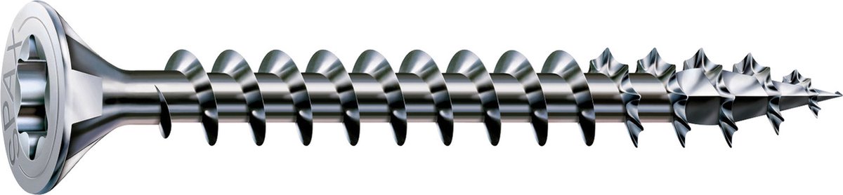 Universele schroef, 3,5 x 25 mm, 180 stuks, volledig van schroefdraad voorzien, verzonken kop, T-STAR plus T20, 4CUT, WIROX - 8000000287138