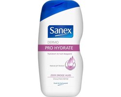 Sanex Dermo - Pro Hydraterend - Douchecrème - Zeer Droge Huid - 500 ml