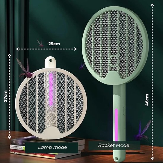 Equivera Elektrische Vliegenmepper - Vliegenvanger - Muggenvanger ...