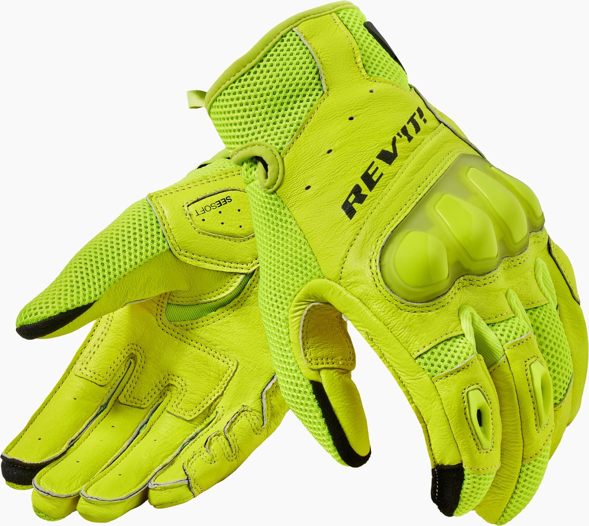 REV’IT! Ritmo Neon Geel Handschoenen - Maat XXL - Handschoen