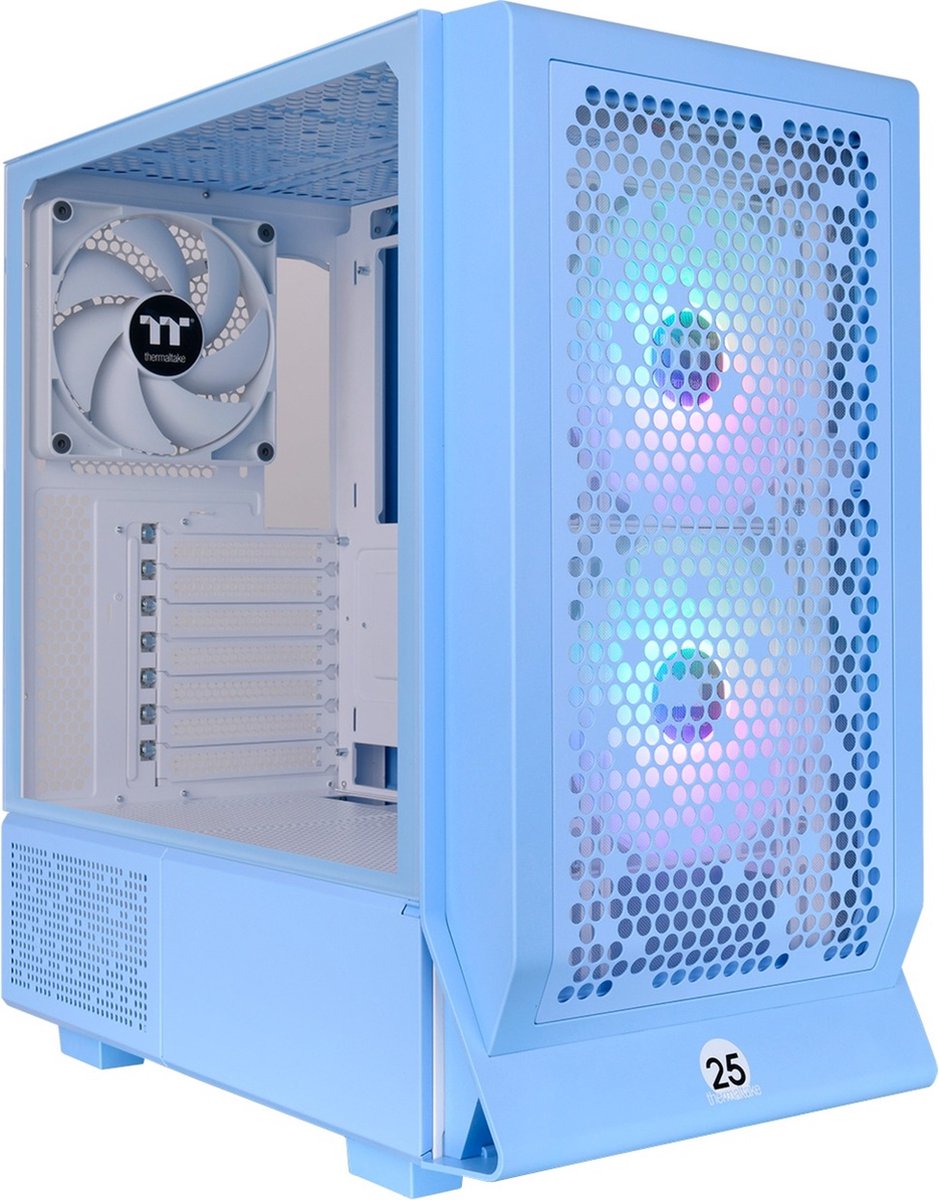 Thermaltake Ceres 330 TG Midi Tower Blauw