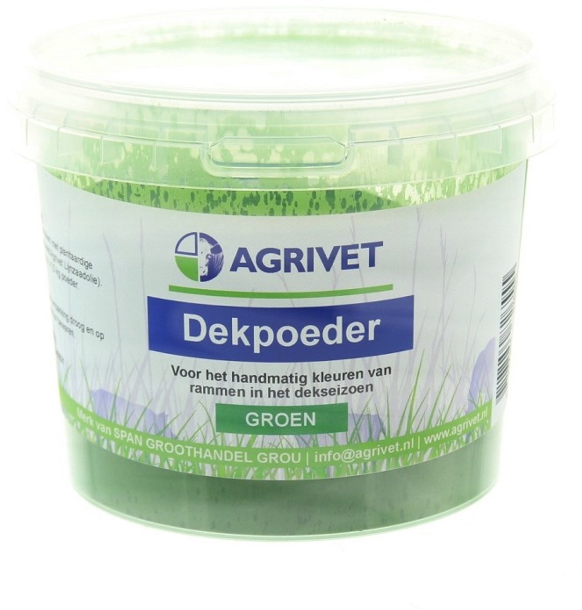 Agrivet Dekpoeder voor rammen Groen
