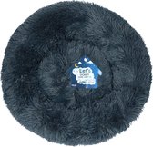 Let’s Sleep Donut Ø 60 cm – Hondenmand – Hondenkussen – Hondenbed donut – Donkergrijs