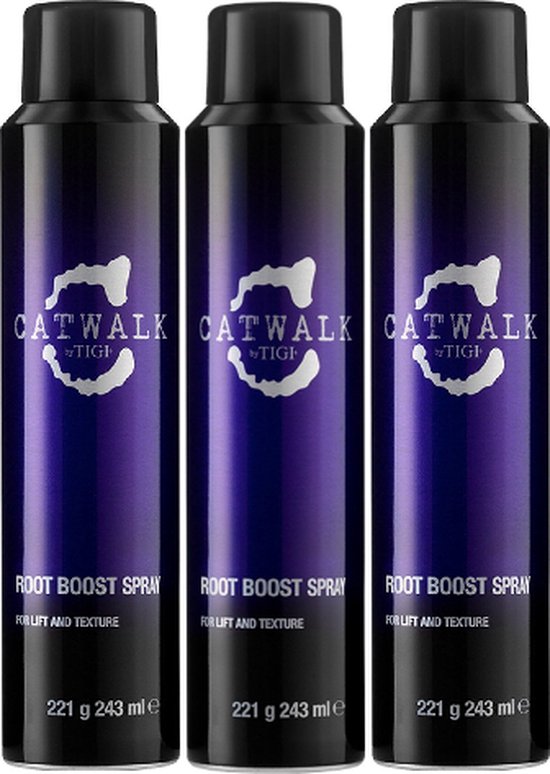 Catwalk by TIGI - Root Boost - Haarspray - Volume Spray - Mouse - Voor dun haar - voordeelverpakking - 3 x 243ml