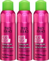 Bed Head by TIGI - Headrush - Spray capillaire - Pour une brillance supplémentaire - Cheveux brillants - pack économique - 3 x 200 ml