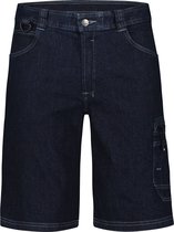 DASSY® Tokyo Jeanswerkshort met stretch - maat 50 - JEANSBLAUW